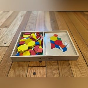 Melissa and Doug Pattern Blocks and Boards